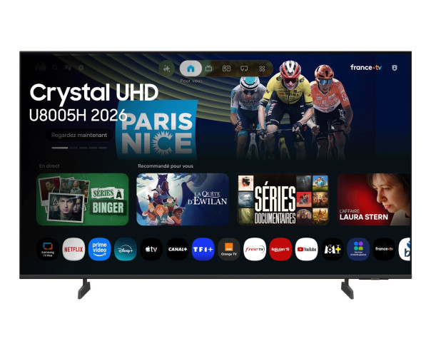 SAMSUNG - LED UHD Smart TV Crystal AI TU55U8005HUXXC – 40 a 64 Polegadas – stockin.pt