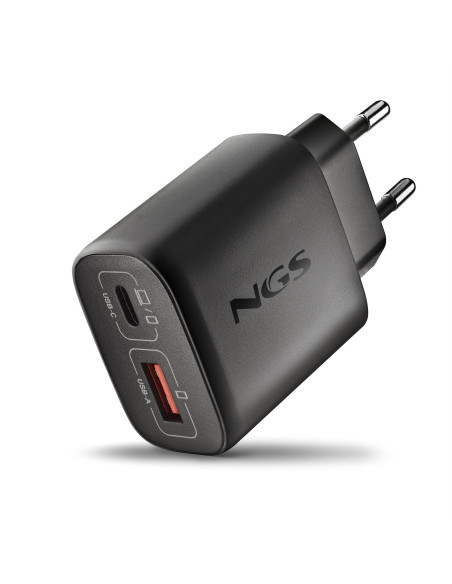 NGS - Carregador de Parede 45W USB-C USB-A EON45WBLACK-B2C – Alimentação – stockin.pt