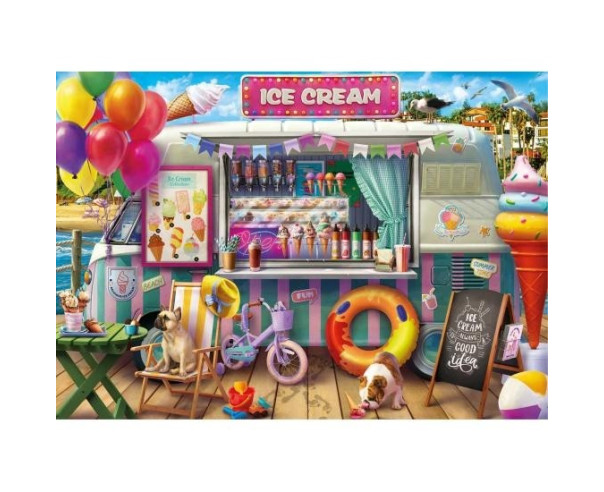 EDUCA - Puzzle 500 Carrinha de Gelados 20546 – Adultos – stockin.pt