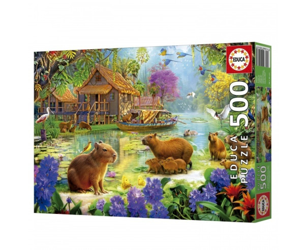 EDUCA - Puzzle 500 Aldeia de Capicaras 20547 – Adultos – stockin.pt
