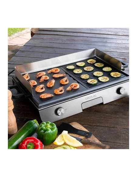 CECOTEC - Churrasqueira e Grelhador Elétrico PerfectRoast 3000 Inox 3182 – Grelhadores – stockin.pt