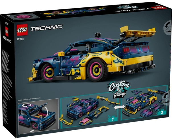 LEGO - Carro de Garagem Personalizada Ford Mustang GT 42236 – Technic – stockin.pt