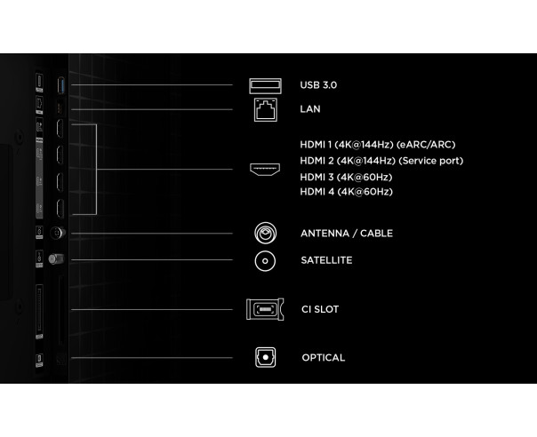 TCL - QD-MiniLED 55 Smart Google TV 4K Pro Art 55A400 Pro – 40 a 64 Polegadas – stockin.pt
