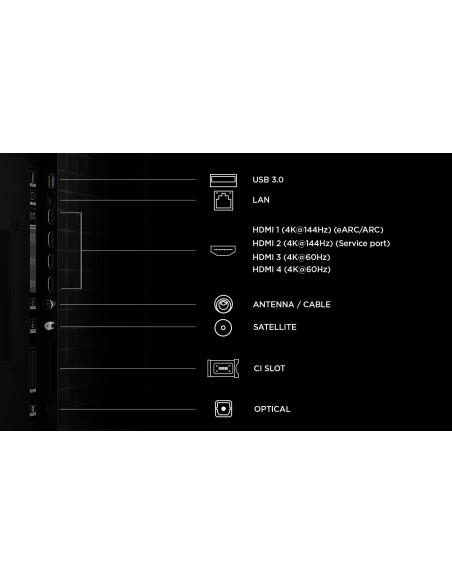 TCL - QD-MiniLED 75 Smart Google TV 4K Art For Life 75A400U – 75 a 100 Polegadas – stockin.pt