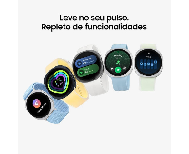 SAMSUNG - Galaxy Watch9 44mm LTE Prateado SM-L355FZSAEUB – SmartWatches – stockin.pt