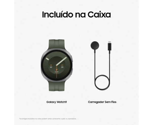 SAMSUNG - Galaxy Watch9 44mm LTE Prateado SM-L355FZSAEUB – SmartWatches – stockin.pt