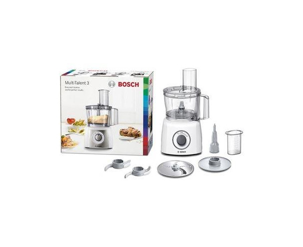 BOSCH - Processador de Alimentos MultiTalent 3 MCM3100W – Robots e Processadores – stockin.pt