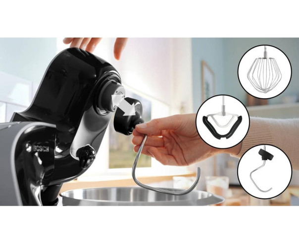 BOSCH - Robot de Cozinha Serie 4 com balança MUM5XC4E – Robots e Processadores – stockin.pt