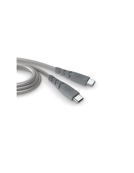 FORCE POWER - Cabo USB-C USB-C Ultra Reforçado 2m 5Amp Cinzento F149018 – Cabos USB – stockin.pt