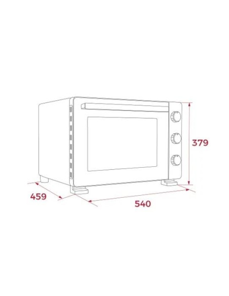 TEKA - Mini Forno FSO 466 AirFry FBK TOTAL 111510005 – Mini-Fornos – stockin.pt