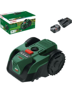 BOSCH - Robot Corta Relvas VisiMow100 Set 06008E1000 – Cortador e Aparador Relva – stockin.pt