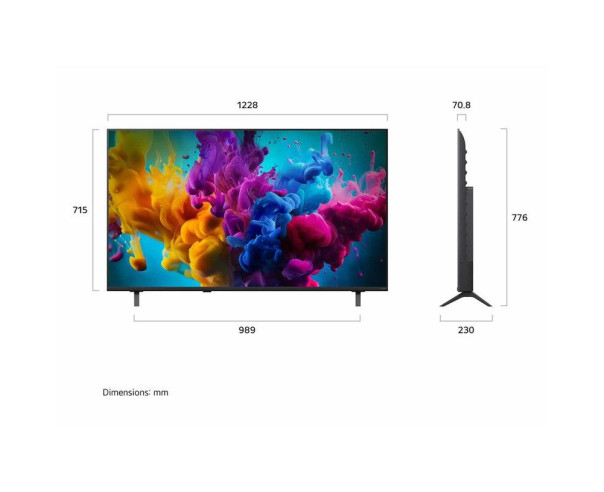 LG - Smart TV 55 Mini-LED Evo AI 4K WebOS26 55QNED8MB6C.AEU