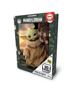 EDUCA - Puzzle 300 The Mandalorian 3D Lenticular Book Tin 20823