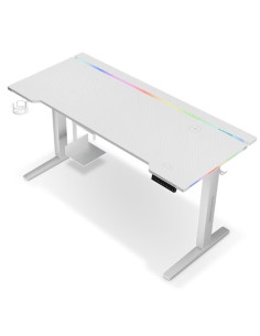ALPHA GAMER - Secretária Gaming Gamer Zorya Pro White AGZORYAPRORGBWT