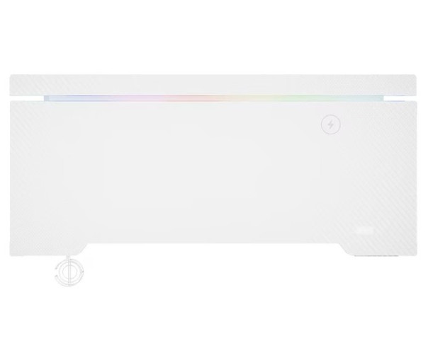 ALPHA GAMER - Secretária Gaming Gamer Zorya Pro White AGZORYAPRORGBWT