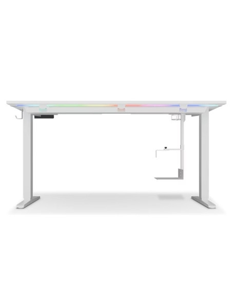 ALPHA GAMER - Secretária Gaming Gamer Zorya Pro White AGZORYAPRORGBWT
