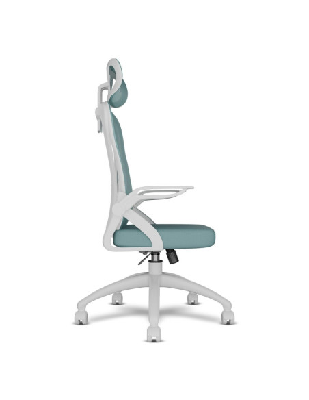 OFFY - Prisma Ergonomic WhiteTurquoise OFFYPRISMAWTTQ