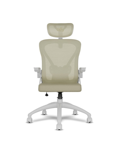 OFFY - Prisma Ergonomic WhiteBeige OFFYPRISMAWTBG