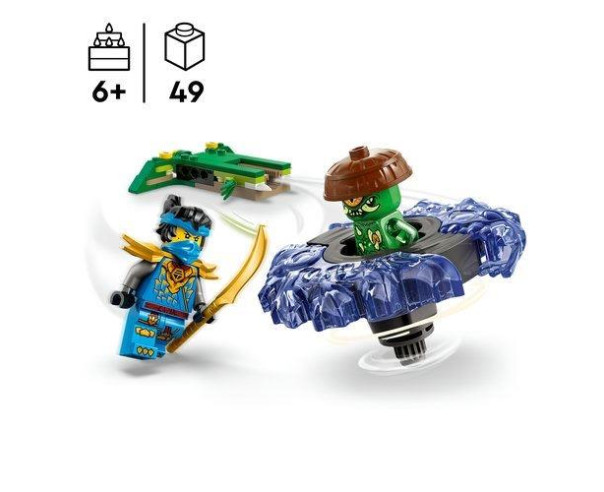LEGO - Nya contra Spinner de Monstro de Mutação 71849 – Ninjago com en