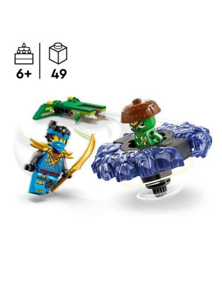LEGO - Nya contra Spinner de Monstro de Mutação 71849 – Ninjago com en