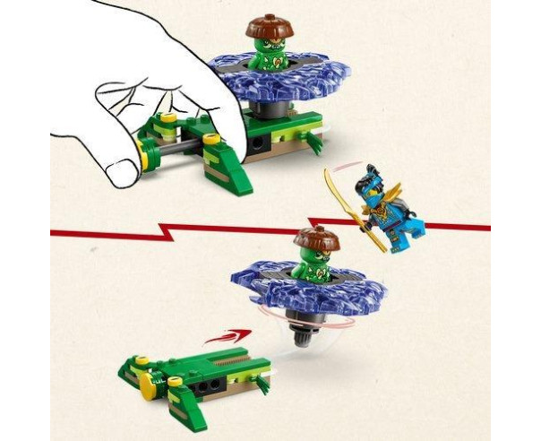 LEGO - Nya contra Spinner de Monstro de Mutação 71849 – Ninjago com en