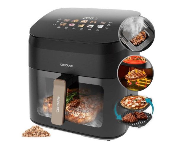 CECOTEC - Airfryer Cecofry&Grill Smokin 8500 A01EU01101136