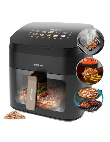 CECOTEC - Airfryer Cecofry&Grill Smokin 8500 A01EU01101136