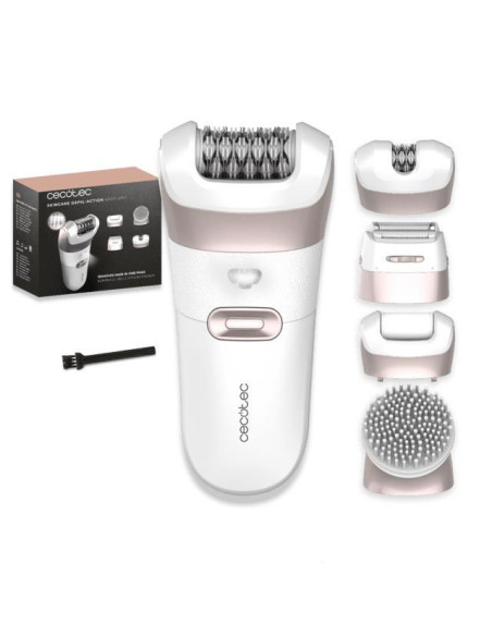 CECOTEC - Depiladora de Arranque SkinCare Depil-Action 6000 4in1 A01EU01116307