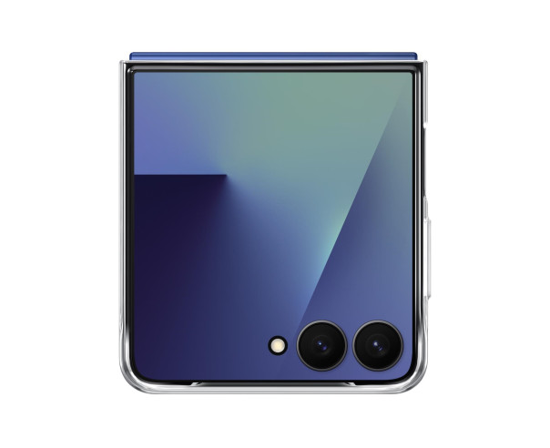 SAMSUNG - Capa Transparente Flip7 EF-AF766CTEGWW