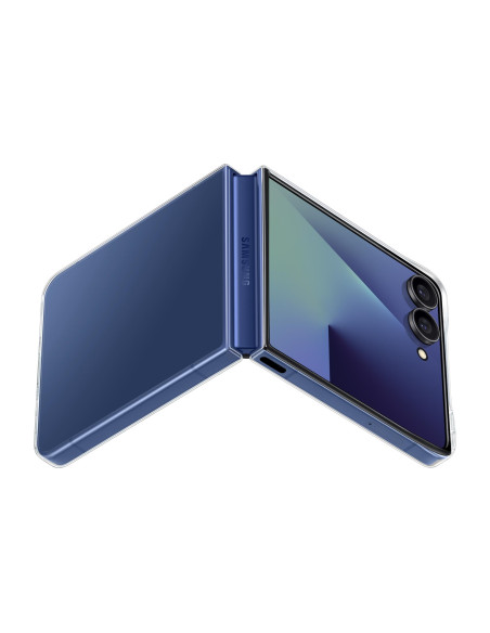 SAMSUNG - Capa Transparente Flip7 EF-AF766CTEGWW