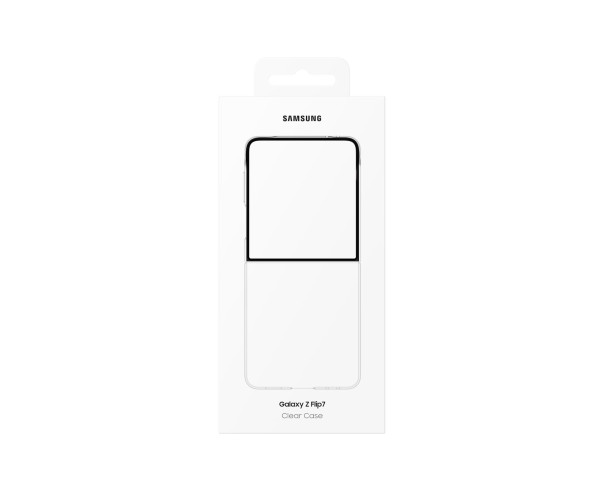 SAMSUNG - Capa Transparente Flip7 EF-AF766CTEGWW