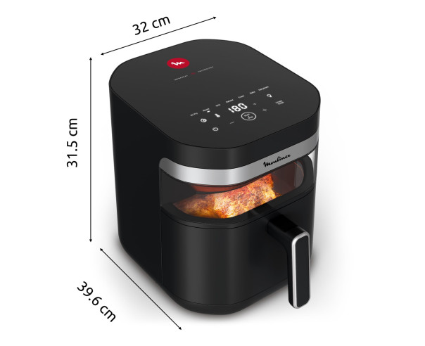 MOULINEX - Fritadeira sem Óleo Ever Fry XXL 7L InfraHeat EZ8328E0