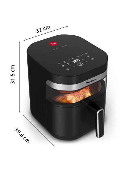 MOULINEX - Fritadeira sem Óleo Ever Fry XXL 7L InfraHeat EZ8328E0