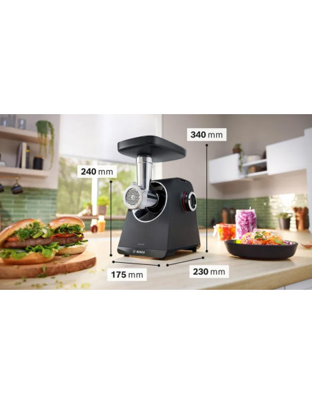 BOSCH - Picadora de Carne MFWS450B – Picadoras Carne – stockin.pt