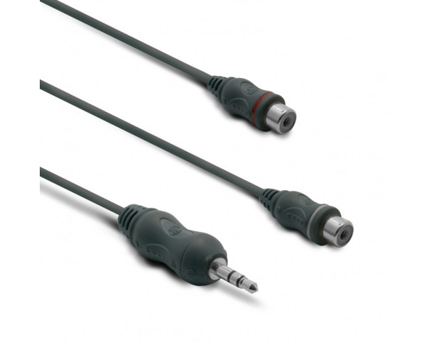METRONIC -Adap. Jack Stereo 3.5mm F2 RCA M 360050 – Adaptadores e Cabos – stockin.pt