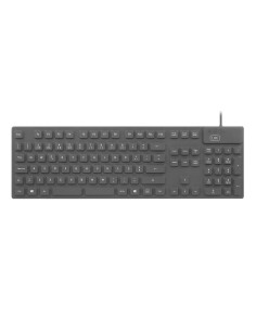 1LIFE - Teclado Cleanboard Black 1IFEKBCLEANBBK – Teclados e Kits – stockin.pt