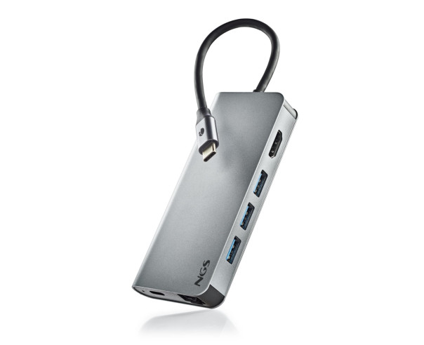 NGS - HUB 8 Portas USB-C WONDERDOCK8 – Hubs USB – stockin.pt