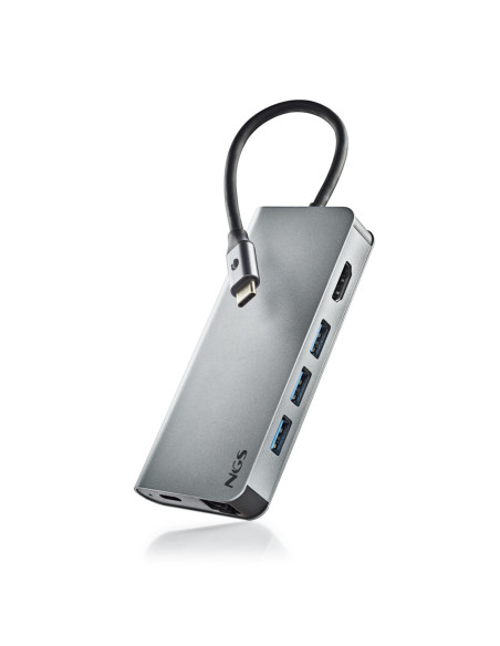 NGS - HUB 8 Portas USB-C WONDERDOCK8 – Hubs USB – stockin.pt