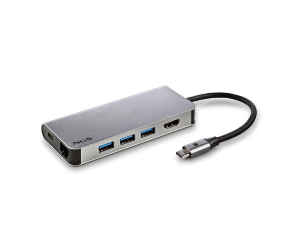 NGS - HUB 8 Portas USB-C WONDERDOCK8 – Hubs USB – stockin.pt