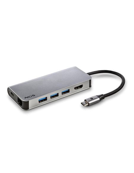 NGS - HUB 8 Portas USB-C WONDERDOCK8 – Hubs USB – stockin.pt