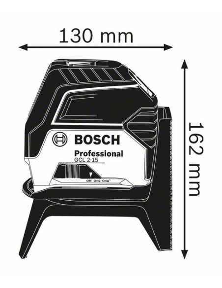BOSCH - Nível Laser Linhas GCL 2-15RM1 0601066E00 – Medidor – stockin.pt