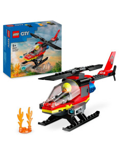 LEGO 60411 Helicóptero dos Bombeiros – City – stockin.pt