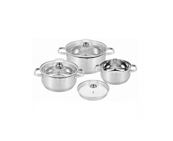 CARL SCHMIDT KOCHSYSTEME - Conjunto Panelas LEIPZIG 3 Peças 8CSK66574 – Trens de Cozinha – stockin.pt
