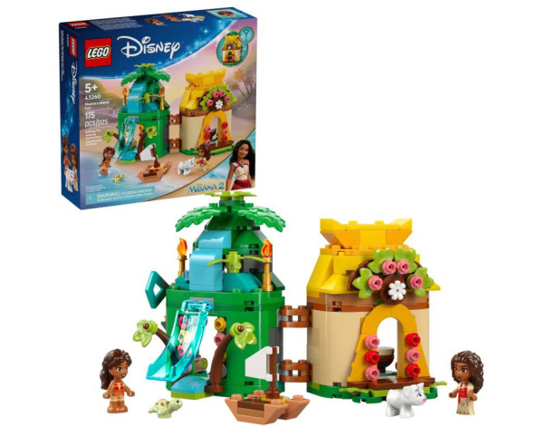 LEGO Diversão na Ilha da Vaiana 43260 – Disney TM – stockin.pt