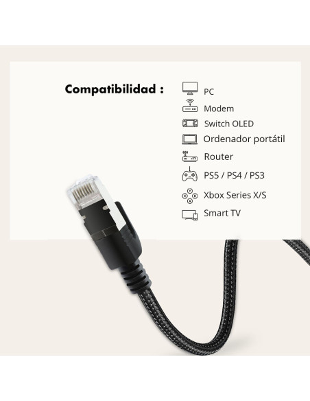 METRONIC - Cabo Rede RJ 45 Categoria 8-3m 395632 – Rede – stockin.pt