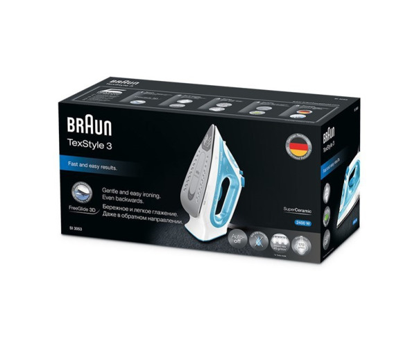 BRAUN - Ferro a Vapor SI3053BL – Ferro a Vapor – stockin.pt