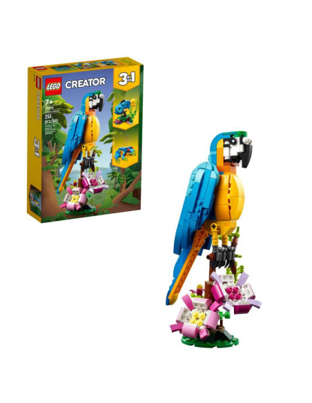LEGO 31136 Creator 3in1 Papagaio Exótico – Creator 3in1 – stockin.pt