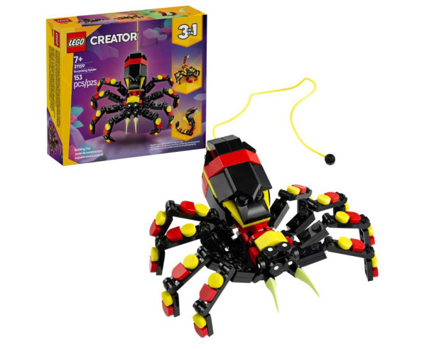 LEGO Animais Selvagens Aranha Surpreendente 31159 – Creator 3in1 – stockin.pt