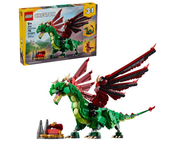 LEGO Dragão Medieval 31161 – Creator 3in1 – stockin.pt