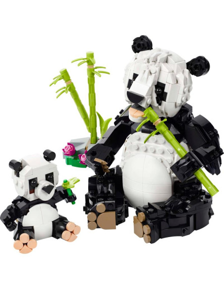 LEGO Animais Selvagens Família de Pandas 31165 – Creator 3in1 – stockin.pt